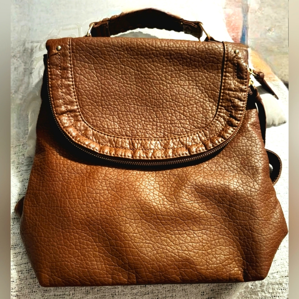 Under One Sky Faux Leather Backpack